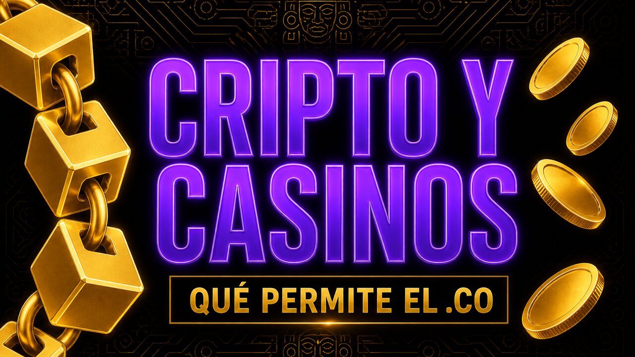 Cripto y Coljuegos: el .co no es un crypto casino
