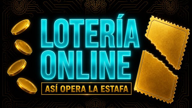 Lotería online estafa