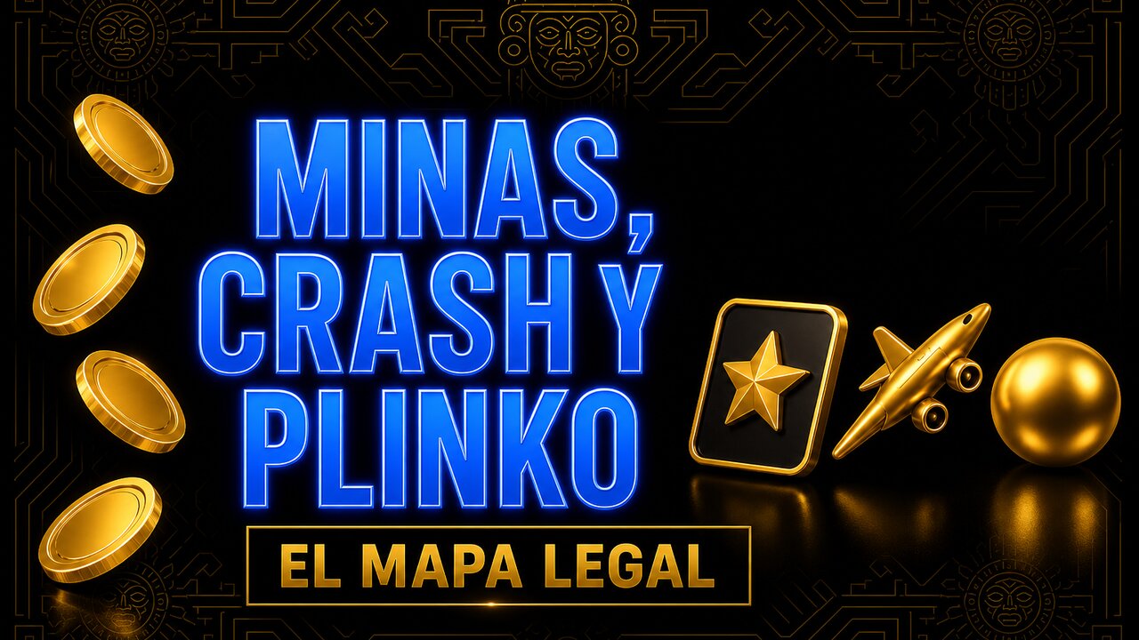 Minas, crash y plinko: el mapa legal de estas tres clases