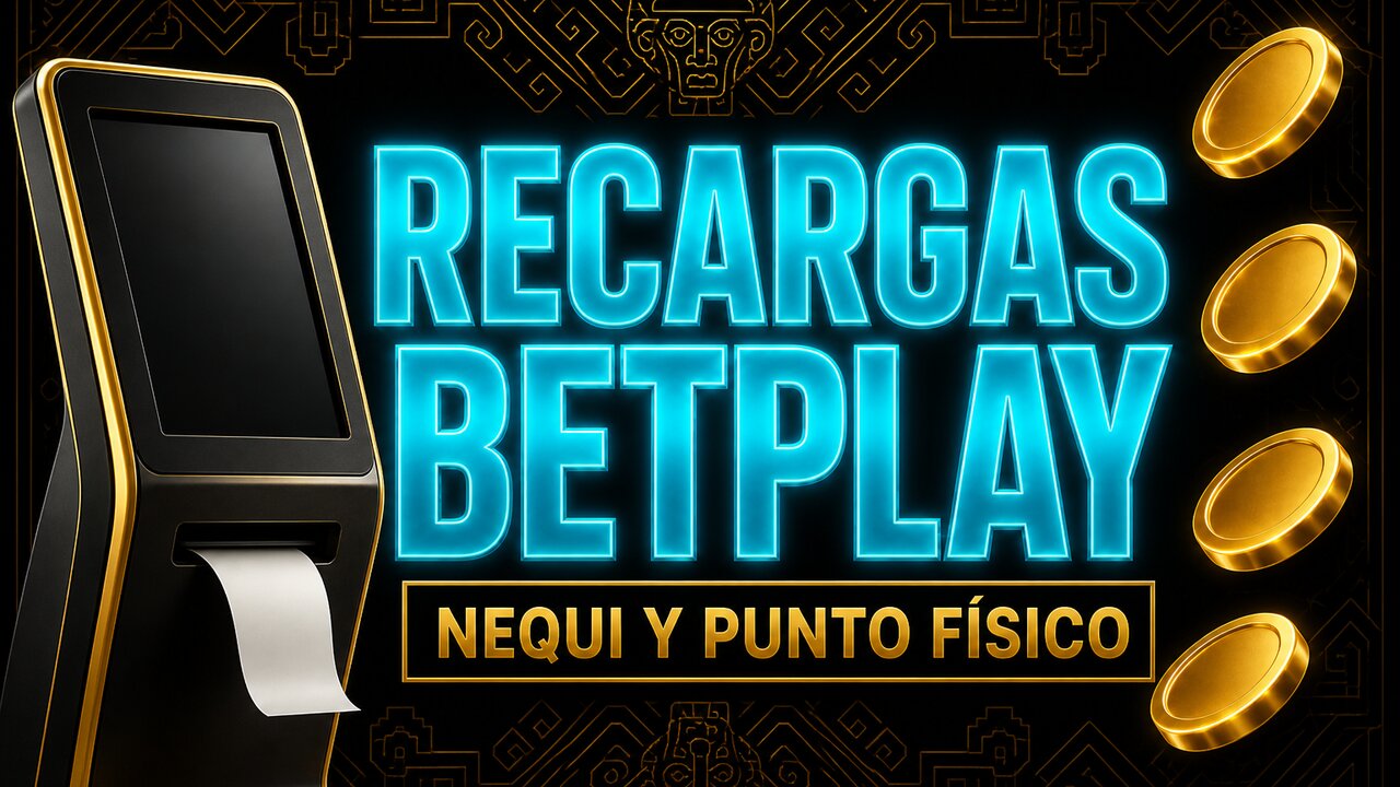 Recargar BetPlay por Nequi o el punto físico: Efecty, Baloto, PagaTodo