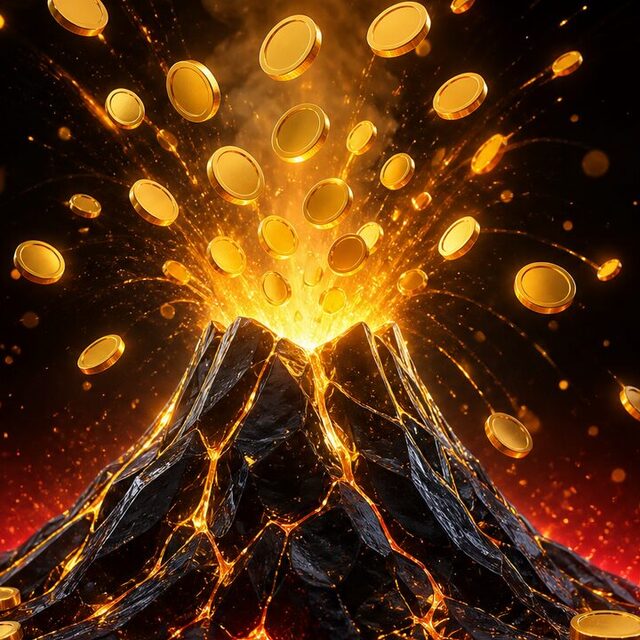 Coin Volcano